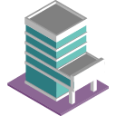 3d office property icon