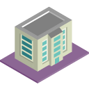 3d multifamily property icon