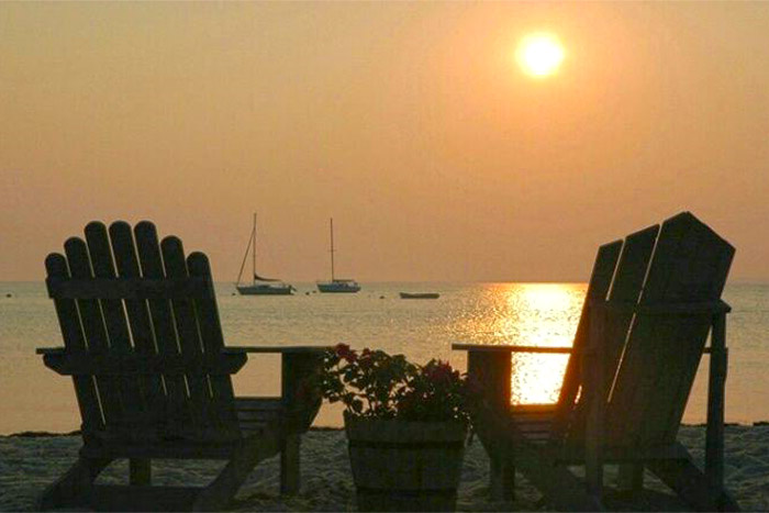 Sunset on cape cod