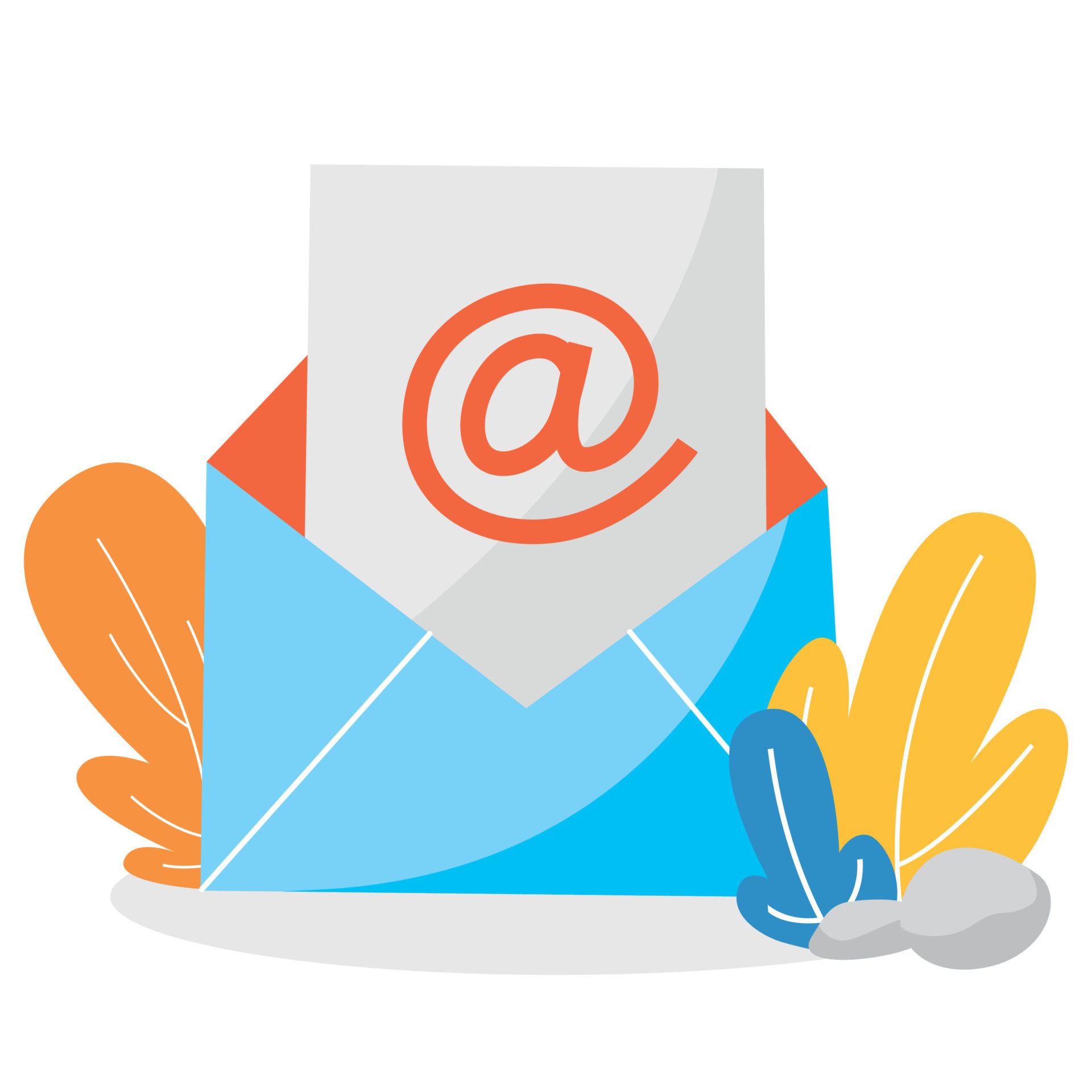 Email or mail concept